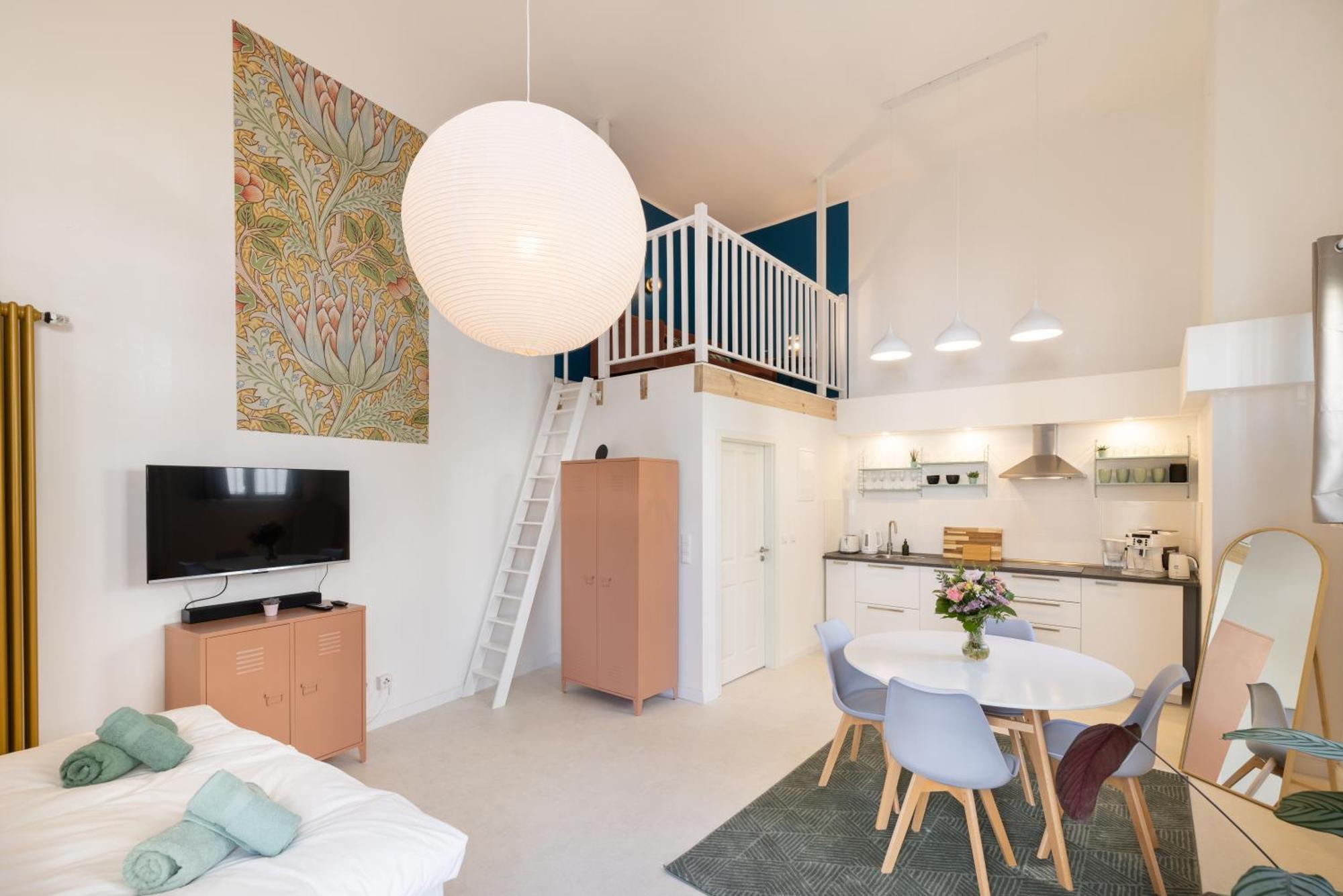 Great 1-Room Loft Berlin Eksteriør bilde